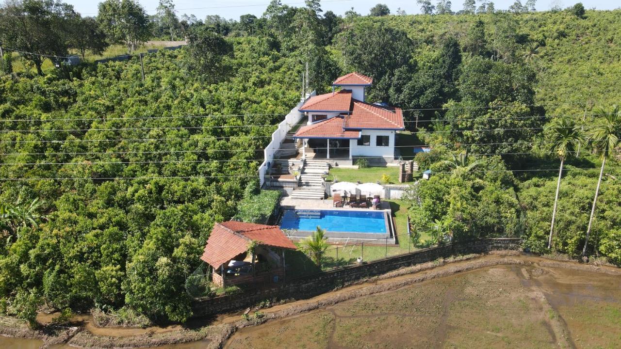 Peaceful Villa With Pool Near Hikkaduwa 앰발랑고다 외부 사진